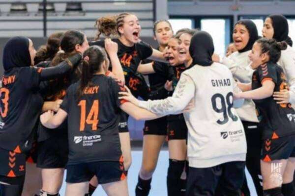 المنتخب المصري لناشئات كرة اليد