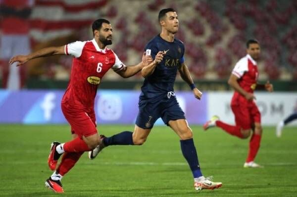جانب من المباراة