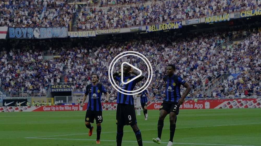 فرحة لاعبي إنتر