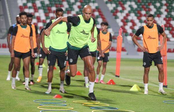 مارسيل في التدريبات الجماعية