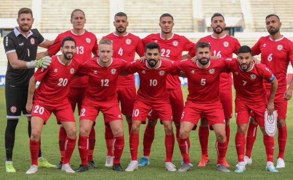 لاعبو منتخب لبنان