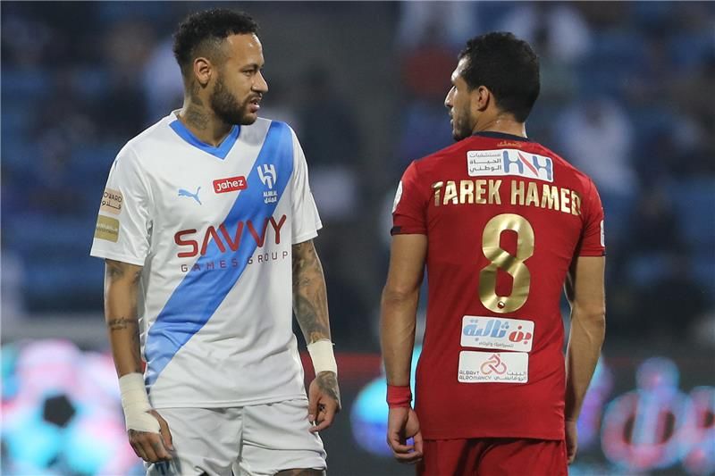 نيمار وطارق حامد من اللقاء