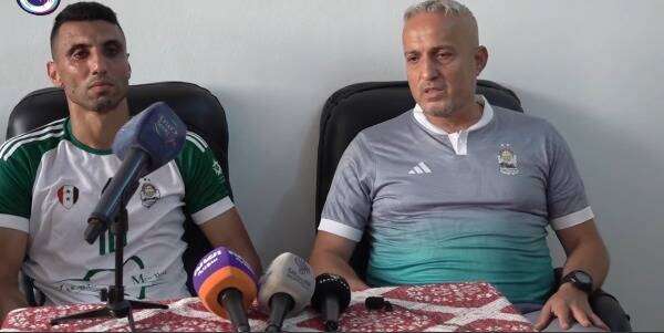 محمد نصر الله مع عبد الرزاق حسين