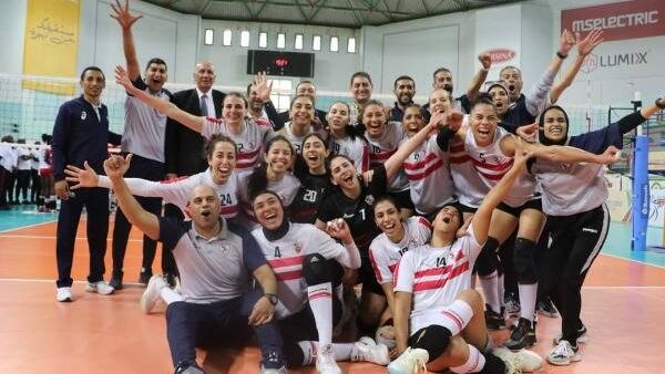 فريق سيدات الطائرة بالزمالك