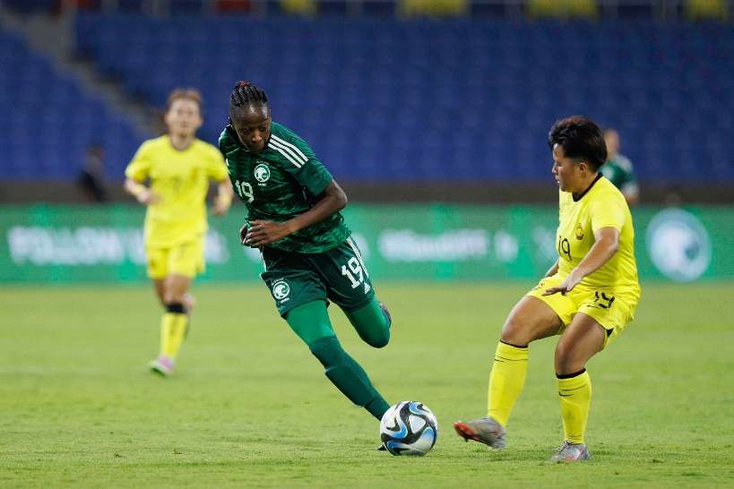 السعودية البندري هوساوي في لقاء ماليزيا