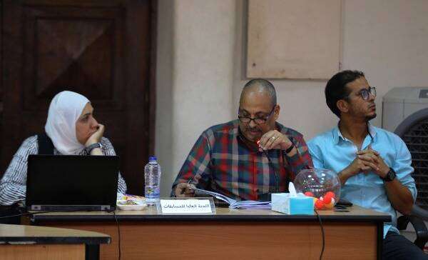 جانب من القراعة