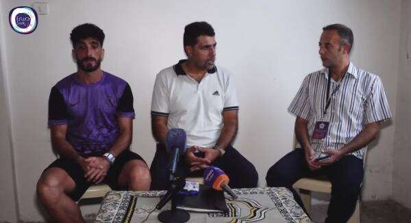 عمار الشمالي من المؤتمر الصحفي