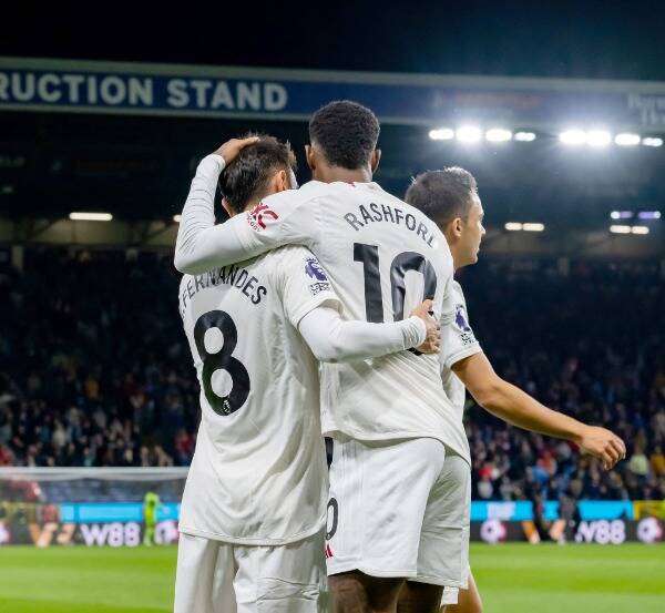 راشفورد من مباراة بيرنلي