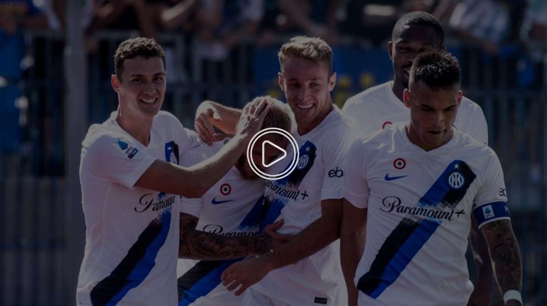 فرحة لاعبي الإنتر