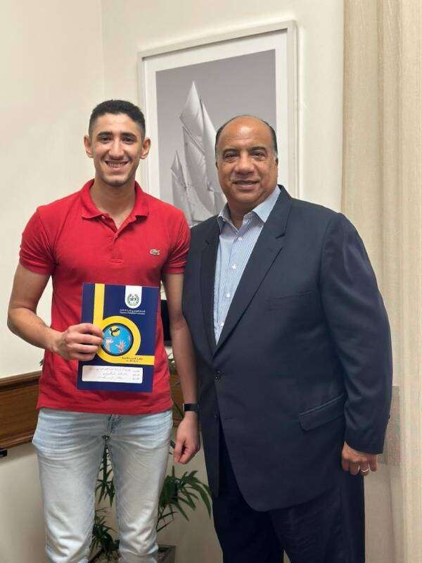 محمد مصيلحي مع هشام يسري