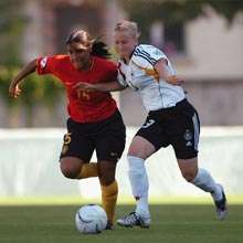 جانب من لقاء شابات المانيا وبلجيكا 