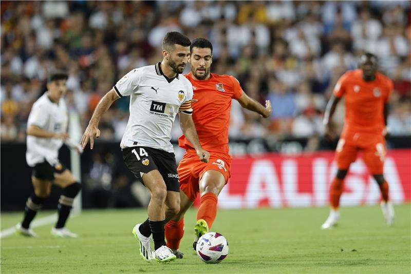 من مواجهة ريال سوسيداد وفالنسيا