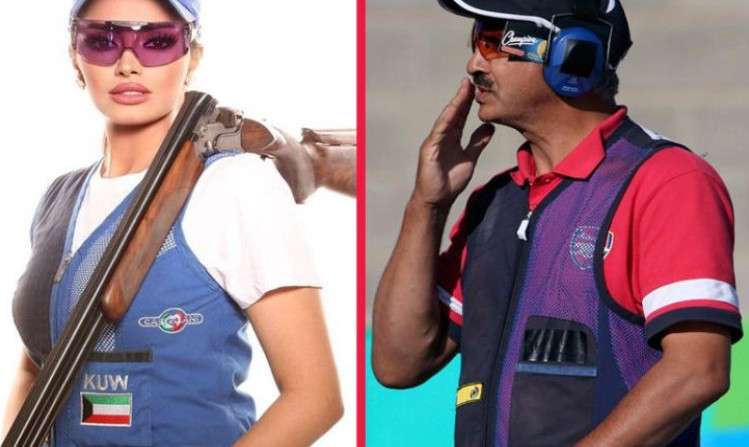 عبدالله الرشيدي وإيمان الشماع