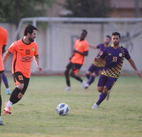 جانب من المباراة