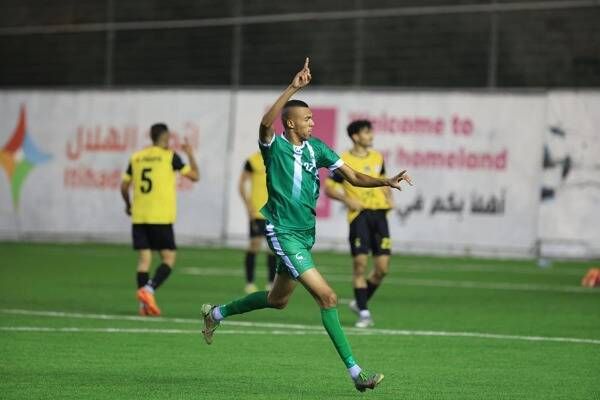 جانب من المباراة