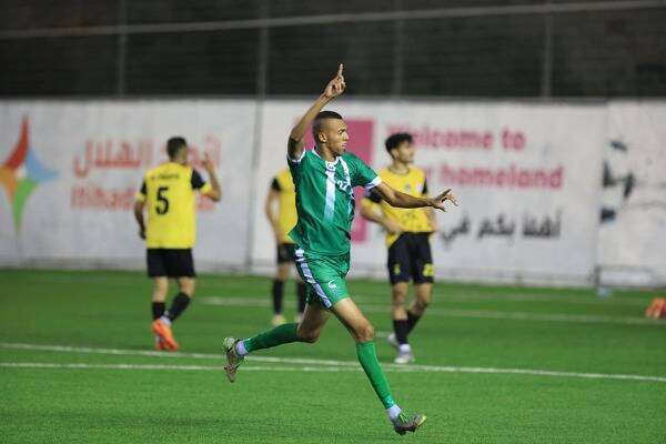 جانب من المباراة