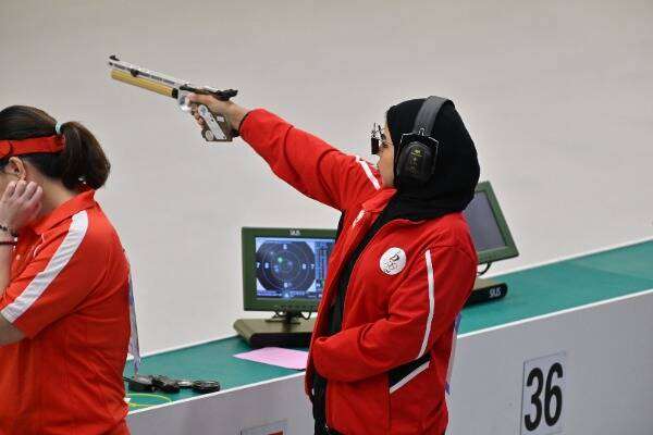 من منافسات الرماية
