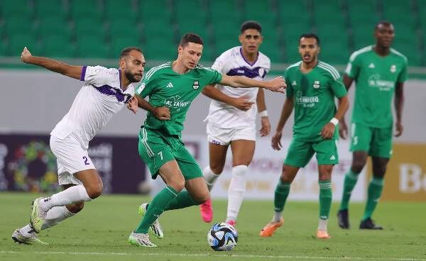 جانب من المباراة