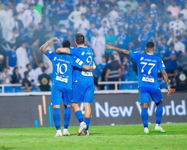 لاعبو الهلال السعودي