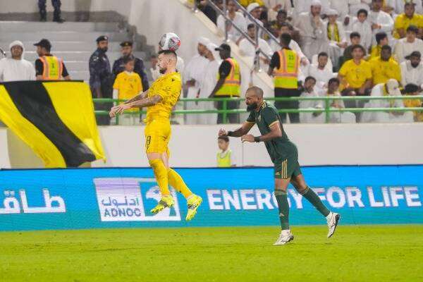 جانب من المباراة