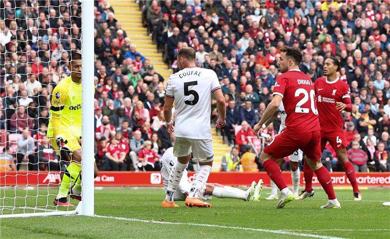 جانب من المباراة