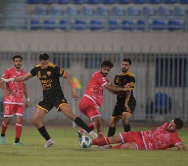 جانب من المباراة