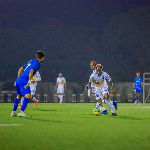 جانب من المباراة