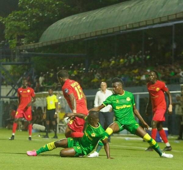 جانب من المباراة