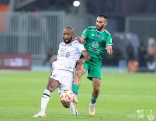 جانب من المباراة