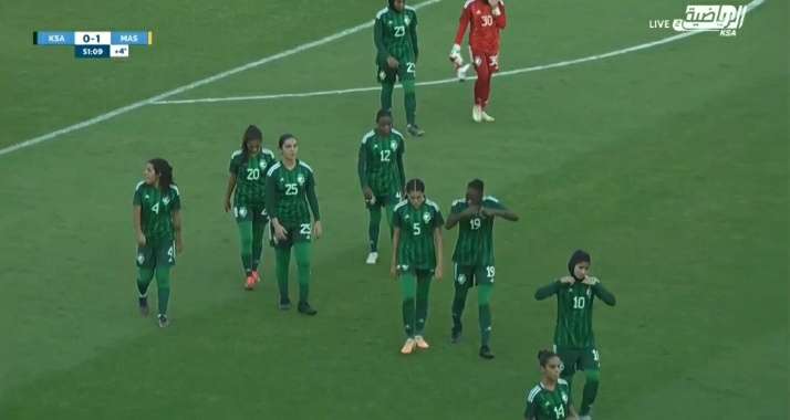 لاعبات المنتخب السعودي