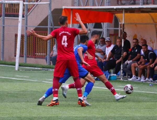 جانب من المباراة