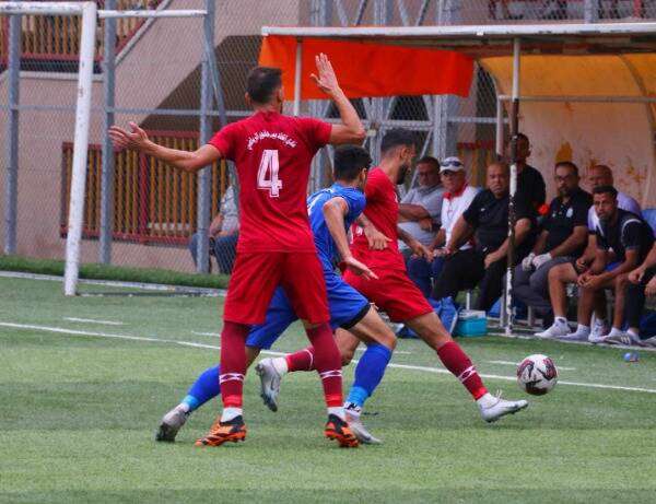 جانب من المباراة