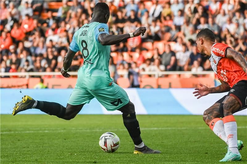 جانب من المباراة