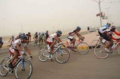جانب من سباق الدراجات الهوائية