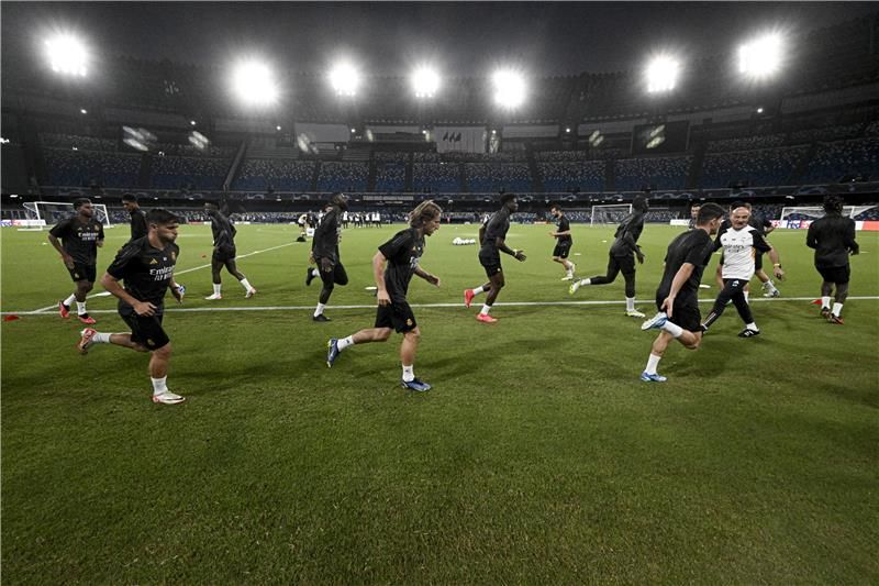 من تدريبات ريال مدريد