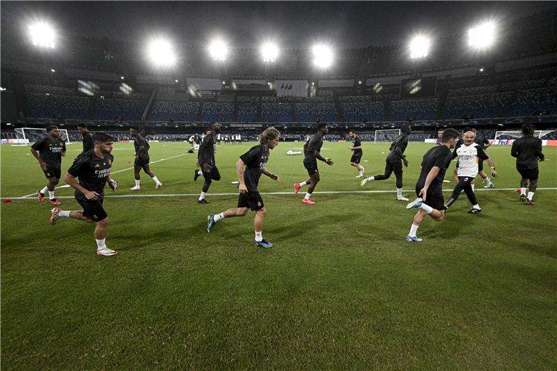 من تدريبات ريال مدريد