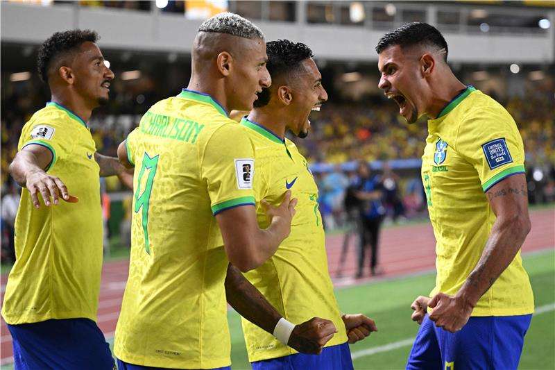 لاعبو البرازيل