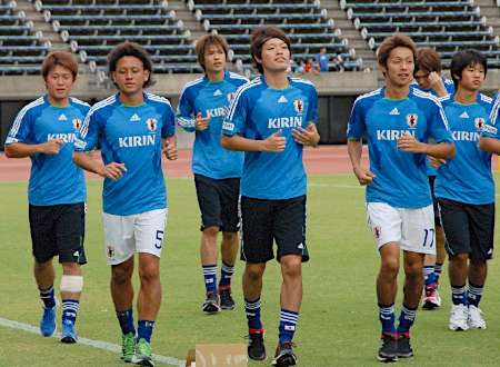 صورة من تدريبات يوم امس