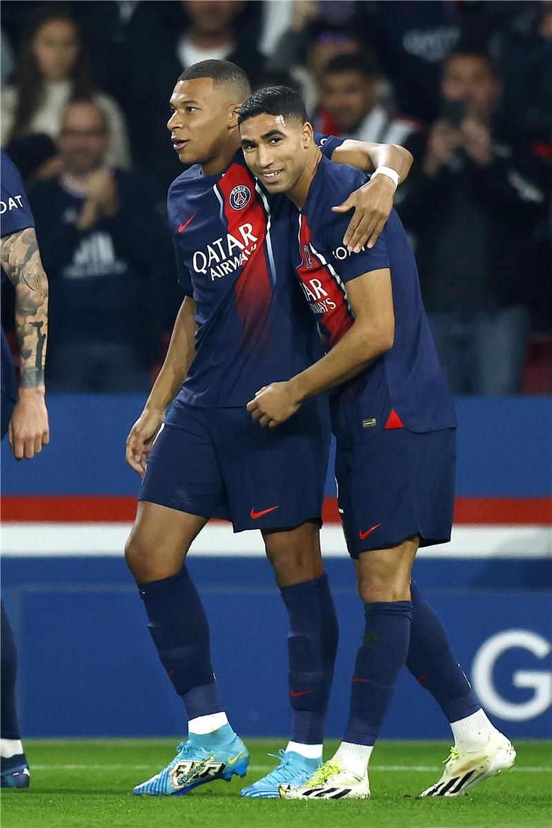 مبابي وحكيمي