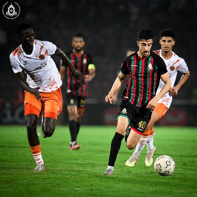 جانب من المباراة