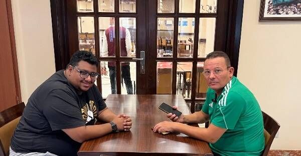 جمال حيمودي مع مراسل كووورة