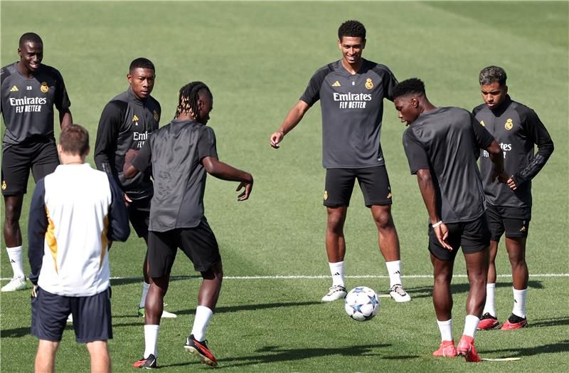 من تدريبات ريال مدريد