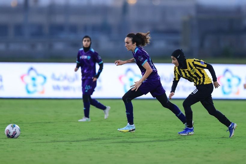 من لقاء الاتحاد والأهلي خلال الموسم الماضي