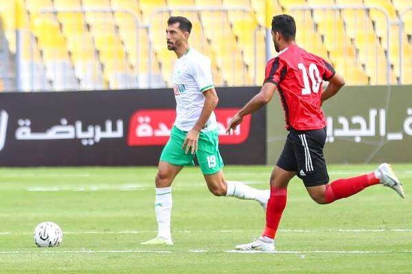 جانب من المباراة