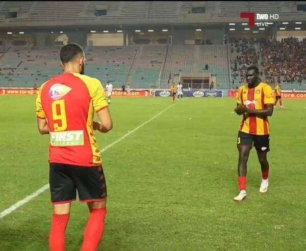 جانب من المباراة