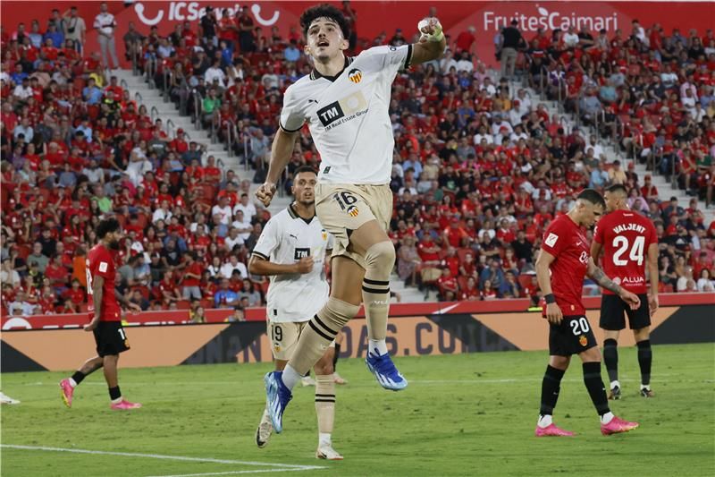 جانب من المباراة