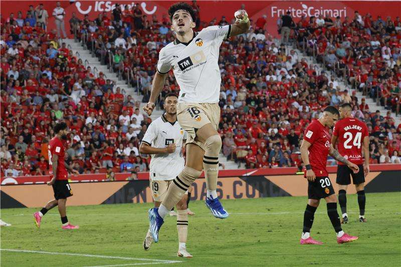 جانب من المباراة