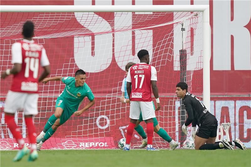 جانب من المباراة