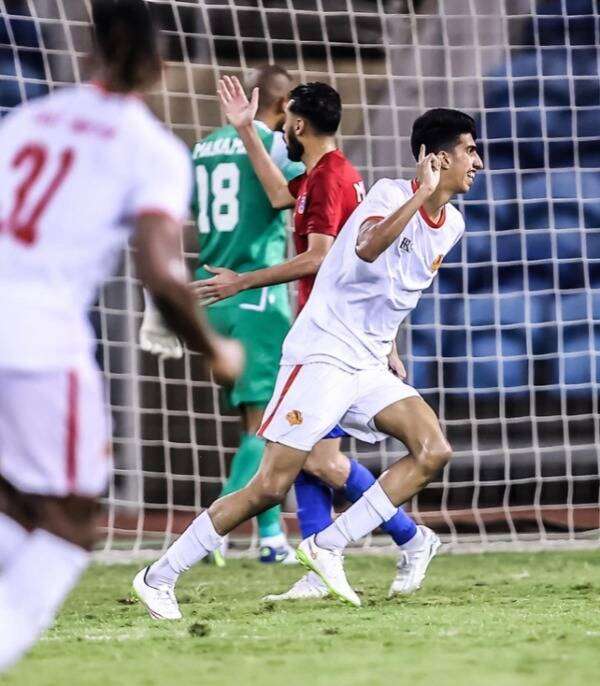 جانب من المباراة