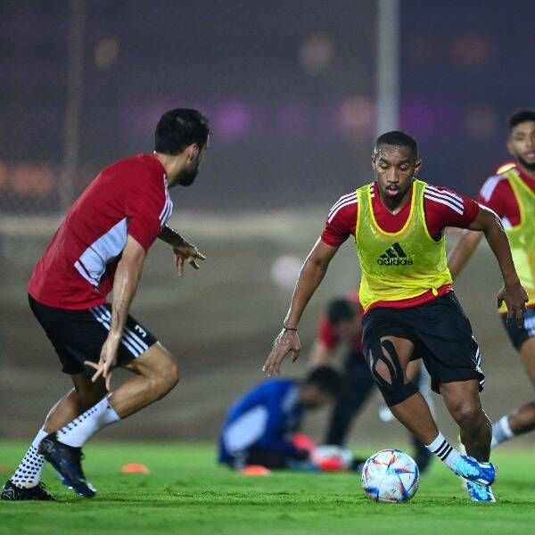 من تدريبات المنتخب